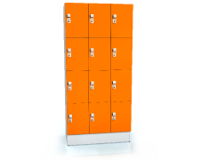 Premium lockers with twelve lockable boxes ALFORT AD 1920 x 900 x 520